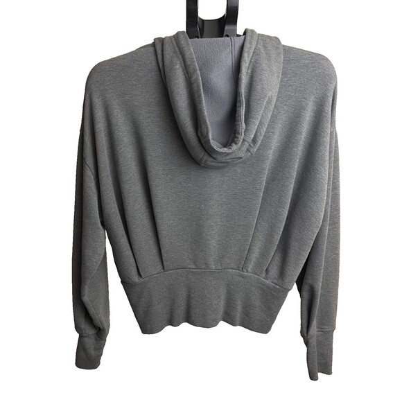 Athleta Gry‎ Zip-Up Hoodie Jacket XS TENCEL lining material soft - Picture 2 of 5